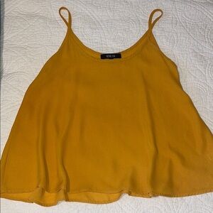 Mustard Camisole Top